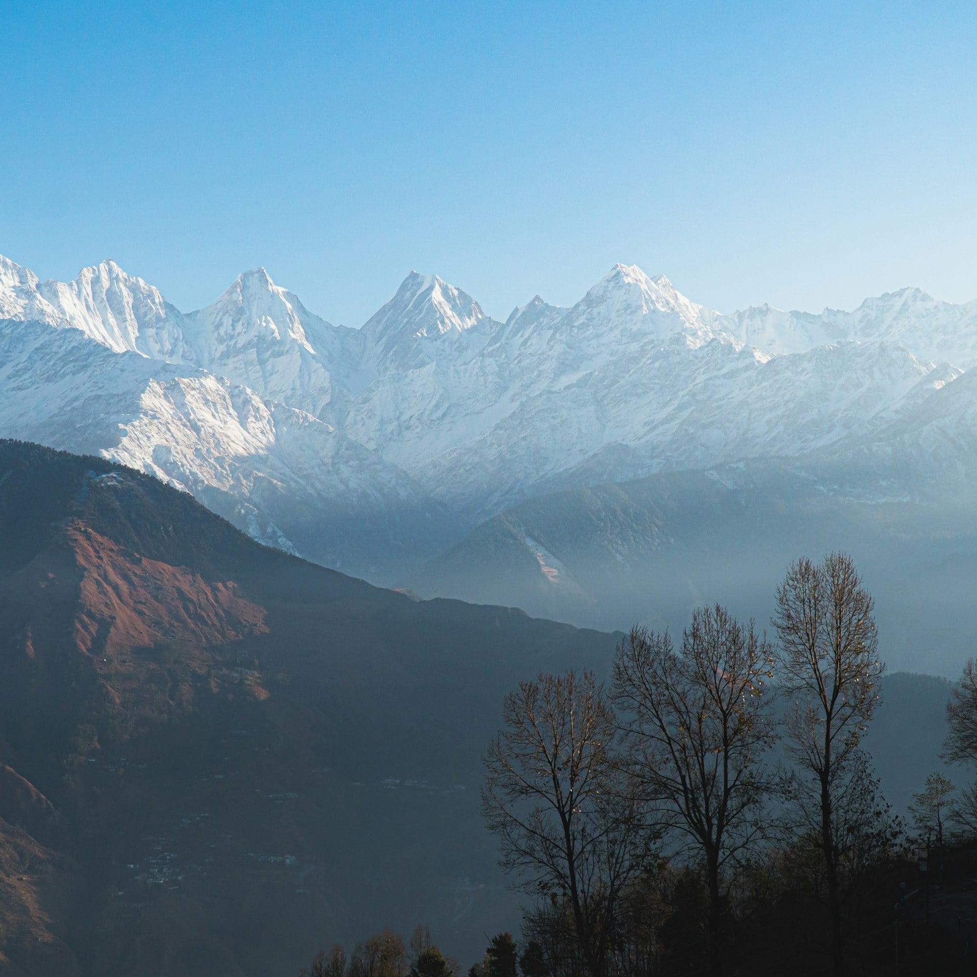 Munsiyari — Panchachuli range from Kumaon