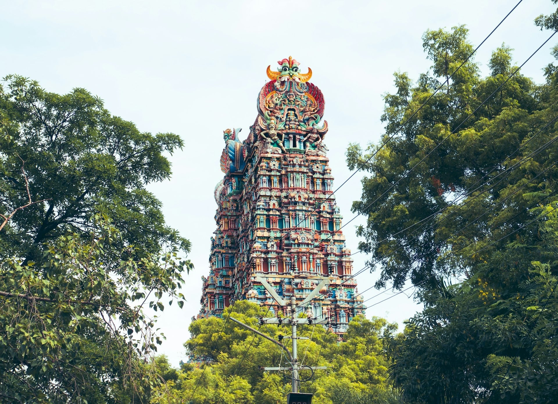 Madurai — Meenakshi Amman gopuram